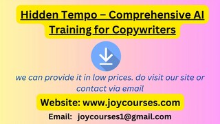 Hidden Tempo – Comprehensive AI Training for Copywriters