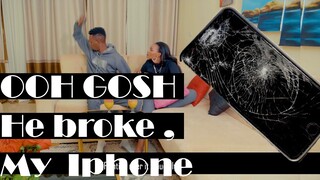 Cheating prank on Husband he broke my iPhone /English subtitles /Fleury & Janet