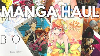 Relaxing October Manga Haul!