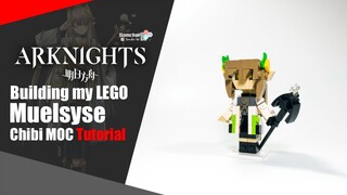 LEGO Arknights Muelsyse Chibi MOC Tutorial | Somchai Ud