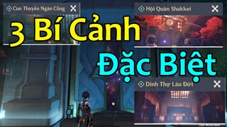 Mở Khóa 3 Bí Cảnh Đặc Biệt: Con Thuyền Ngàn Cổng, Hội Quán Shakkei, Dinh Thự Lâu Đời |Genshin Impact