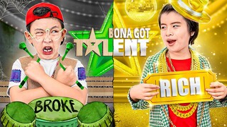 Poor Student vs Rich Student At Got Talent Show - Funny Stories About Baby Doll Family