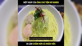 Một ngày làm việc của ông chủ tiệm Ramen Nhật Bản | LT Review