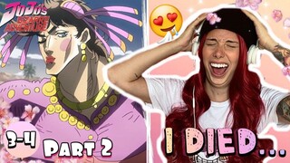 ⭐️TEQUILA JOSEPH JOESTAR⭐️Jojo's Bizarre Adventure Part 2 Episode 3 and 4 REACTION + REVIEW