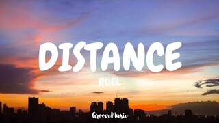 Ruel - distance (Lyrics)