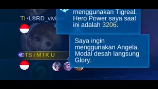 KETIKA ANGELA DI REMEHKAN, MOBILE LEGENDS