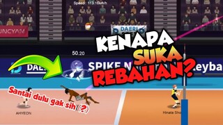 KENAPA ATIS SUKA REBAHAN ? THE SPIKE VOLLEYBALL STORY ATIS TALK