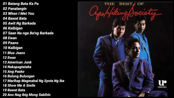 APO HIKING SOCIETY GREATEST HITS ( OPM LOVE SONG )