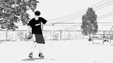 [Slam Dunk] Duduk di pinggir lapangan dan diam-diam menonton latihan Ryota Miyagi~