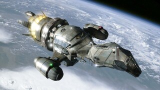 In Future, US Survivors Live in a Ship & Move Among Planets to Avoid the Most Brutal Space Hunters