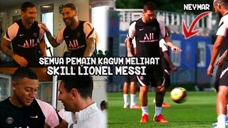 REAKSI SEMUA PEMAIN PSG KAGUM MELIHAT SKILL (LIONEL MESSI) PADA LATIHAN PERDANA