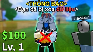 Roblox - Mình Suýt BỊ XÓA DỮ LIỆU Vì Hacker Trong Blox Fruits