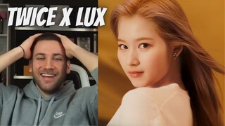 I TRIED TO GUESS WHAT THIS AD IS FOR 😅😂 LUX × TWICE 登場 30秒篇 - REACTION