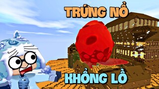 Trứng Nổ siêu to khổng lồ trong Mini World |  Khuyến cáo không nên thử | Meowpeo