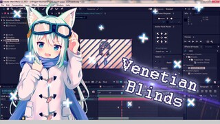 [AE/AMV] Venetian Blinds Effect | Colorful style | Tutorial