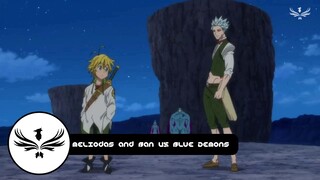 Meliodas and Ban VS Blue Demons | Seven Deadly Sins | Dub