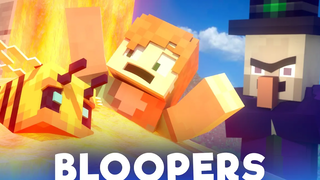 Bees Fight BLOOPERS มากขึ้น - Alex และ Steve Life (แอนิเมชั่น Minecraft)