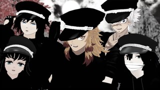 柱5人で！Turn Off The Light 【煉獄杏寿郎・冨岡義勇・伊黒小芭内・不死川実弥・時透無一郎】【鬼滅のMMD・demonslayer】