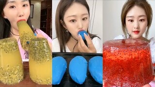 [ASMR] THÁNH ĂN ĐÁ| Ăn Đá lạnh, chocola đông lạnh đa màu sắc| Ice Eating MUKBANG SATİSFYİNG#49