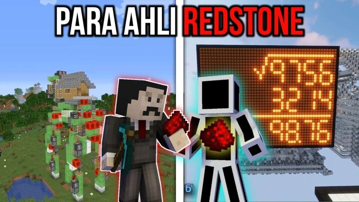 5 Ahli Redstone TERBAIK Di Minecraft (KREASI LUAR BIASA)