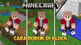 CARA DUDUK DI SEMUA BLOCK MCPE TANPA COMMAND BLOCK!