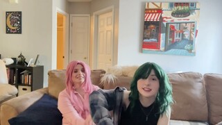 Cherry and Joe try sodas (Sk8 cosplay)