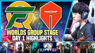 FLY vs TES Highlight Chung Kết Thế Giới 2020 Vòng Bảng Ngày 1 | FlyQuest vs Top Esports