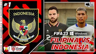 FIFA 23 Indonesia Career Mode | AFF Cup 2022 | Laga Grup Perdana! Indonesia Lawan Filipina #1