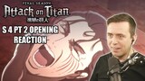 Attack On Titan Season 4 Part 2 Opening REACTION