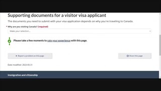 Canada Visit Visa - New IRCC Portal Launched Part 3