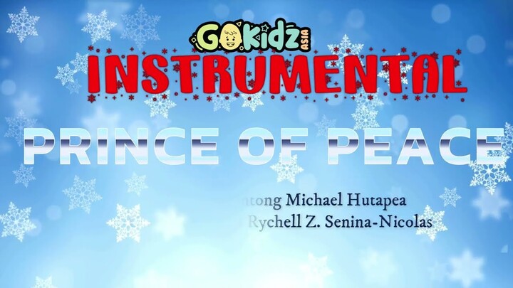 Prince Of Peace Instrumental | Kids Songs | Minus One