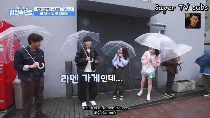 Walk into a Frenzy   #Kyuhyun, #Ahra (Kyuhyun Noona) #Eunhyuk, #Sora (Eunhyuk noona) #SuperJunior