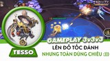 Onmyoji Arena | Gameplay test chuột Tesso trong bách quỷ dịch 3v3v3