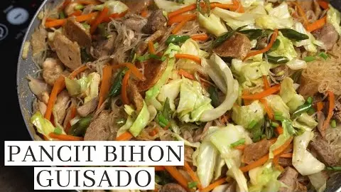 PANCIT BIHON GUISADO - Filipino Recipes