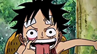 Luffy with Dadan