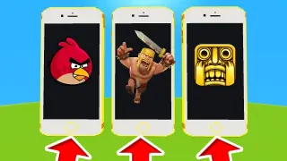 Minecraft PE : DO NOT CHOOSE THE WRONG PHONE! (Angry Birds, Clash of Clans & Temple Run)