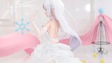 Gaun pengantin sutra tipis ~ rendering kecil yang segar [Youdingtian ビバーチェ]
