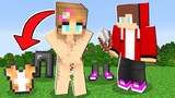 Maizen Took Off Girl's Clothes Prank - Funny Story in Minecraft (JJ and Mikey)