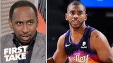 First Take | Stephen A.: "Chris Paul can be the one to pull Suns through, even with Booker's injury"