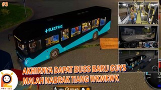 #3 Akhirya Bus Baru Guys, Bertenaga Listrik Berkekuatan Banteng Merah #games #bussimulator #gamer