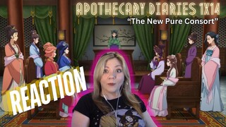 WE ARE LEARNING A LOT...! The Apothecary Diaries 1x14 "The New Pure Consort" - reaction & review