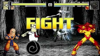 AN Mugen #315: Dilbert & Krillin VS Jeff The Killer & Dragon Claw