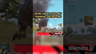 KENA REDZONE TAPI GAK MATI?? 😱😱😱 #bennymoza #pubgm #pubgmobile #pubgmobileindonesia #short