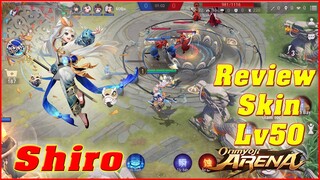 🌸Onmyoji Arena: Review Skin Shiro (Bạch Đồng Tử) - Skin Thưởng Mùa 12 Lv50 Cực Mê Ly