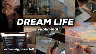 DREAM LIFE subliminal ✨ THE ultimate ALL IN ONE subliminal (beauty, self concept, success & love)