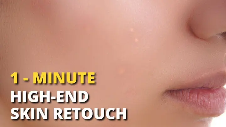 HIGH-END SKIN SOFTENING IN 1 MINUTE | PHOTOSHOP