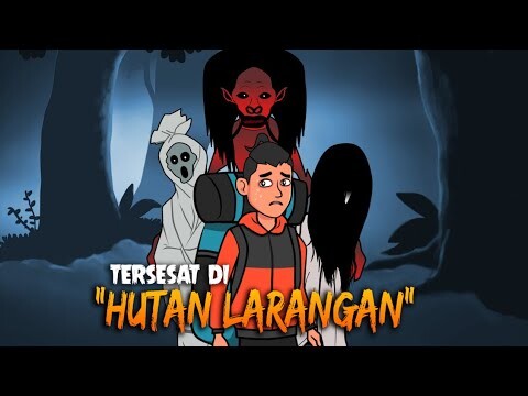 Tersesat Di Hutan Larangan - Kartun Horror