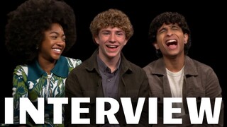 PERCY JACKSON AND THE OLYMPIANS Cast Reveal Their Secret Audition Stories With Walker Scobell