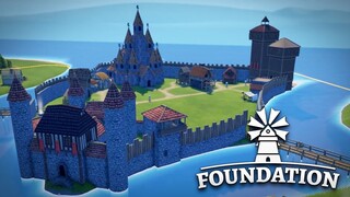 BUILDING THE DISNEY CASTLE! - FOUNDATION