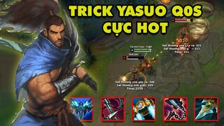 Boy One Champ Yasuo Việt Nam hướng dẫn trick Q0s + Hủy Hoạt Ảnh cực hot trong LMHT